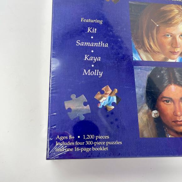 American Girl Doll Mystery Puzzles Set 2005 Kit New Sealed Samantha, Kaya, Molly - Picture 4 of 8